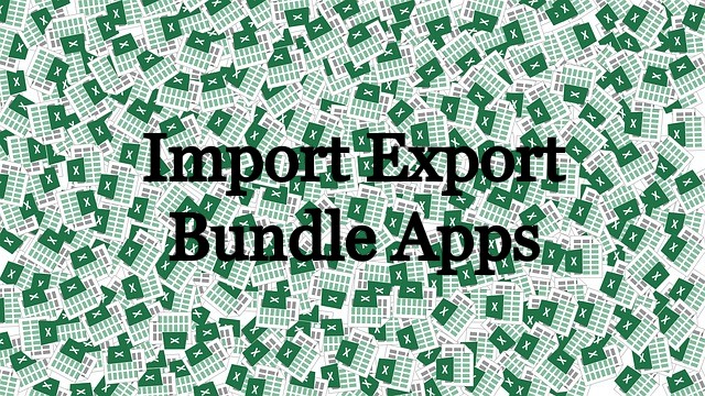 Import Export Bundle Apps