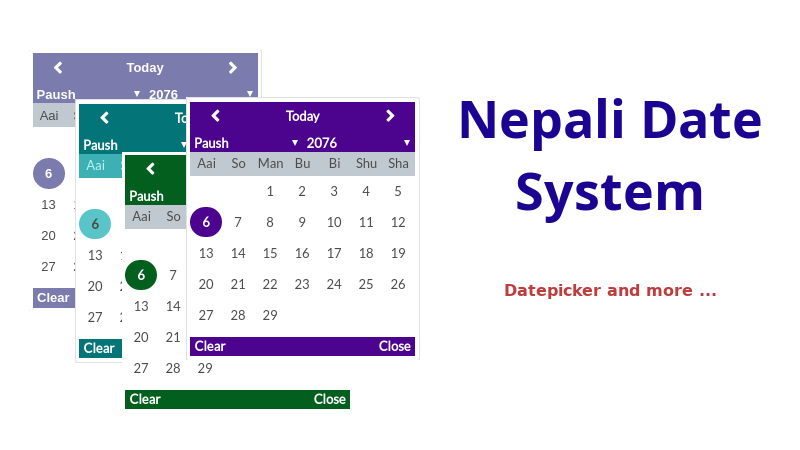 Nepali Date System
