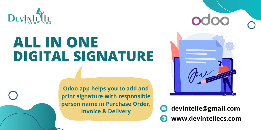All In One Digital Signature - Purchase Order, Invoice & Delivery