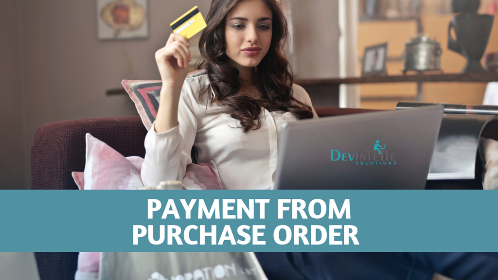 Payment from Purchase Order, Purchase Payment, Purchase payment advance