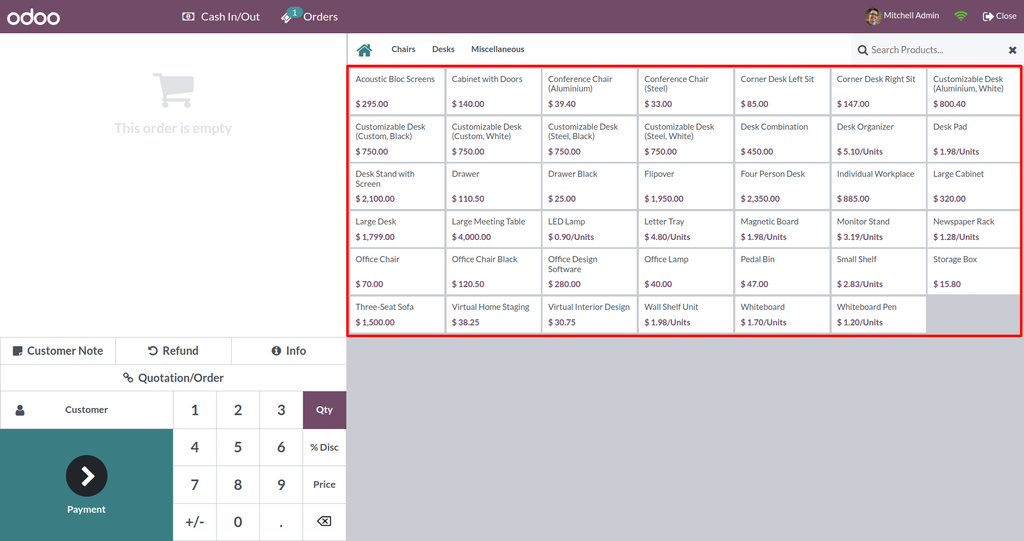 POS Hide Product Image