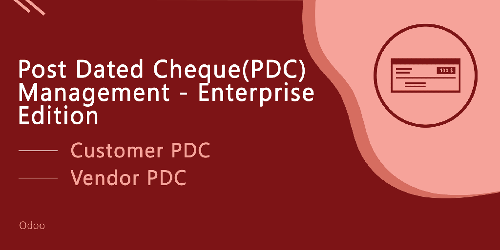 Post Dated Cheque Management - Enterprise Edition