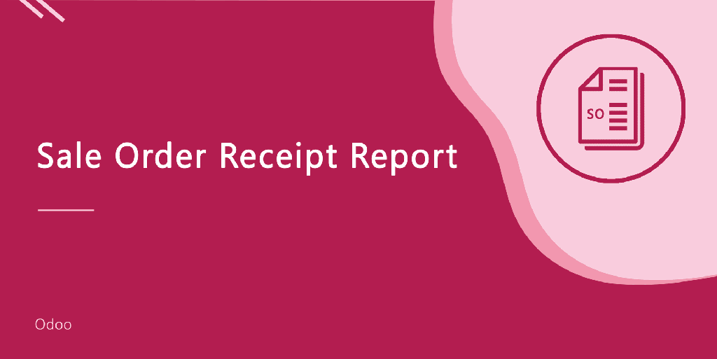 Sale Order Receipt Report