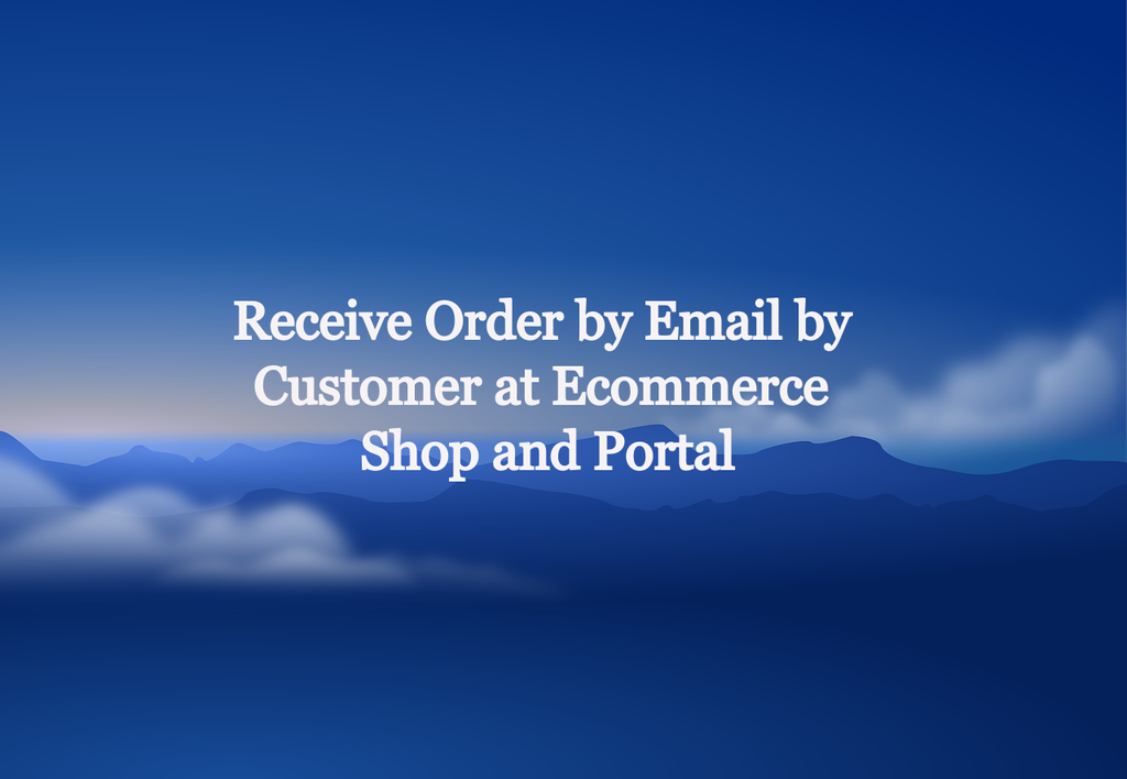 Send by Email Ecommerce Shop and Portal