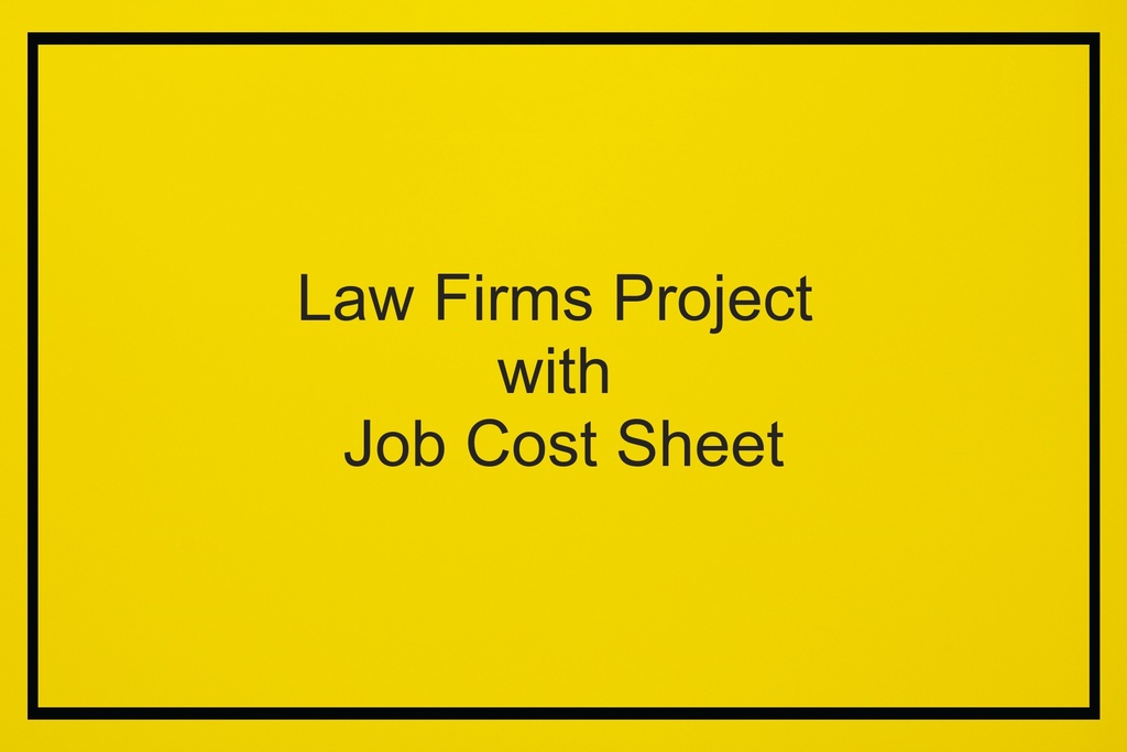 Law Firm Project Job Costing