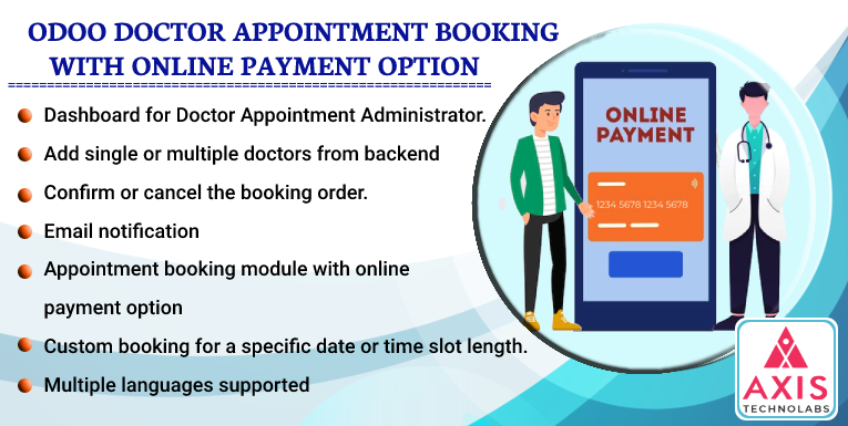 Doctor Appointment Booking in odoo, Clinic Website Appointment Booking in Odoo, booking with online payment