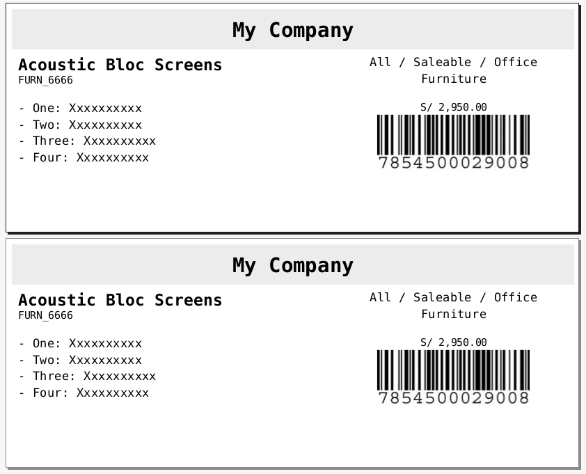 Dynamic Barcode All models | Easy product label builder