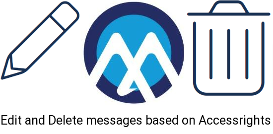 Edit/Delete Messages,Notes,Live chat