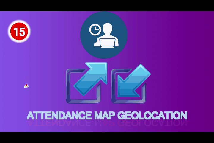 Hr Attendance maps Geolocation