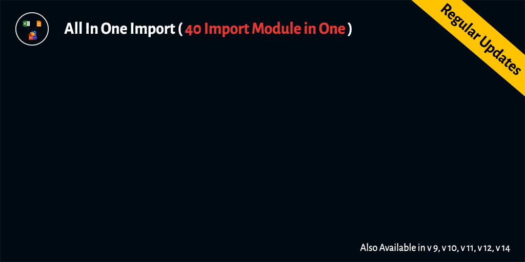 All In One Import - Partner, Product, Sales, Purchase, Accounts, Inventory, BOM, CRM, Project | Import Product Template | Import Product Variant | Import Product Image | Import Sale Order Lines | Import Reordering Rules| Import Purchase Order Lines