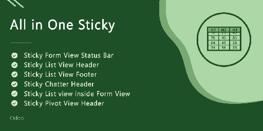 All in one Sticky