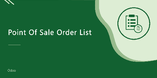 Point Of Sale Order List