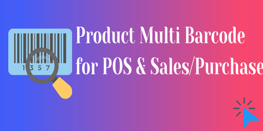 Product Multi Barcode for POS and Sales, Purchase