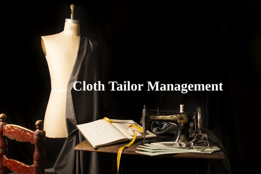 Tailor Management (Clothes)