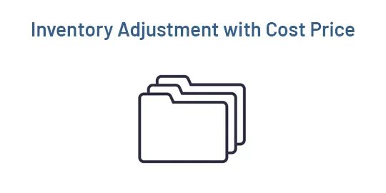 Inventory Adjustment with Cost Price Odoo