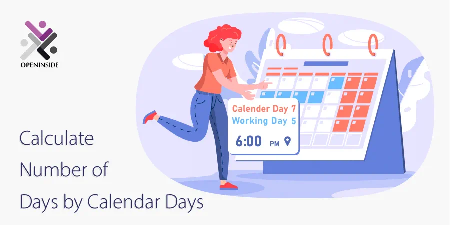 Leave - Calculate Number of Days by Calendar Days