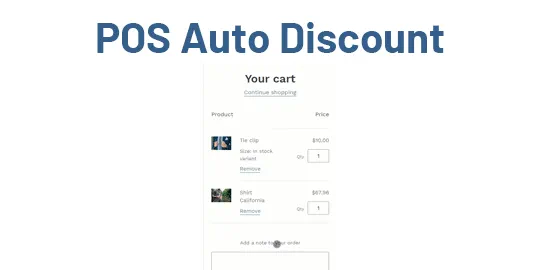 POS Product Auto Discount