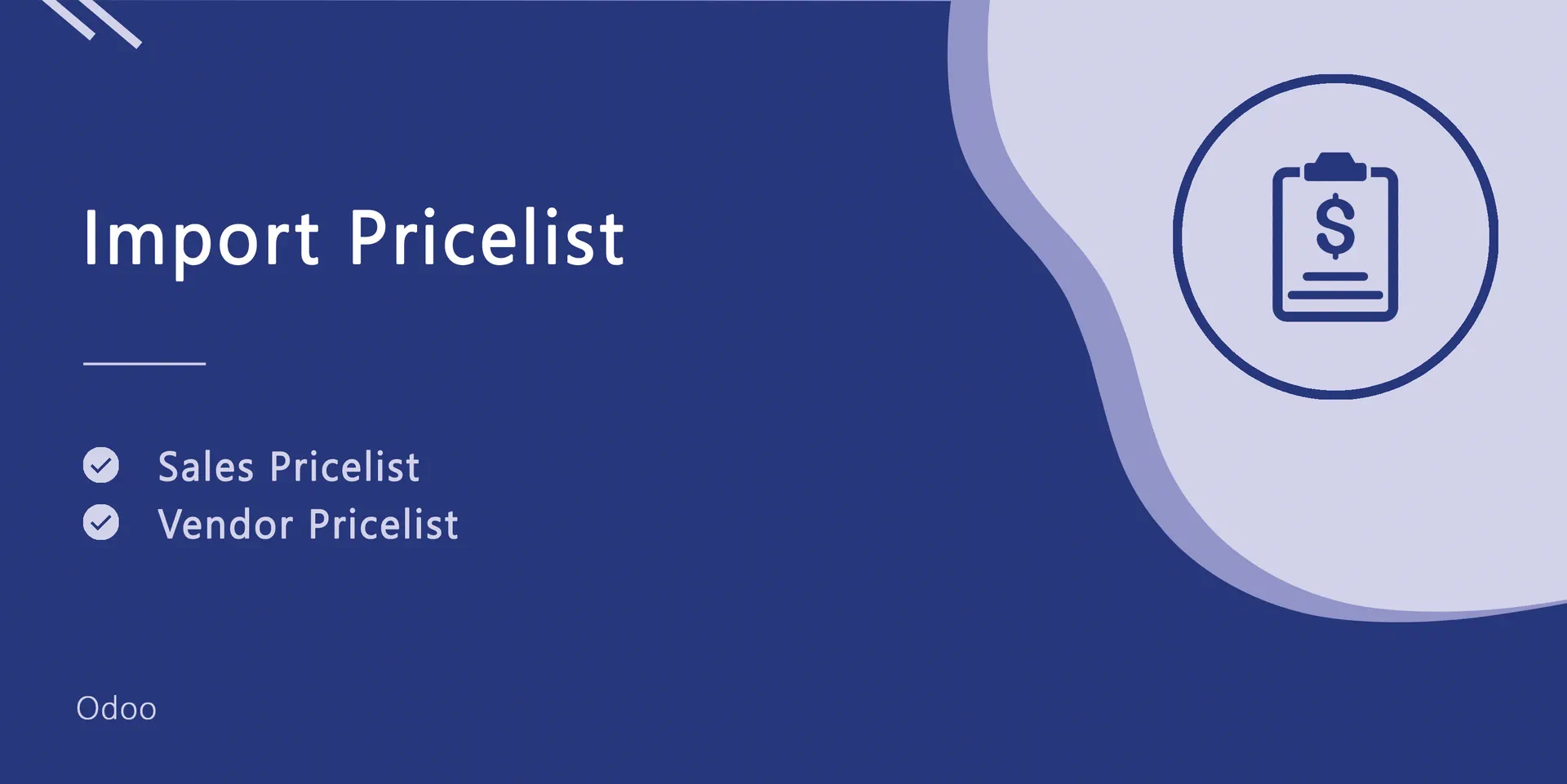 Import Pricelist