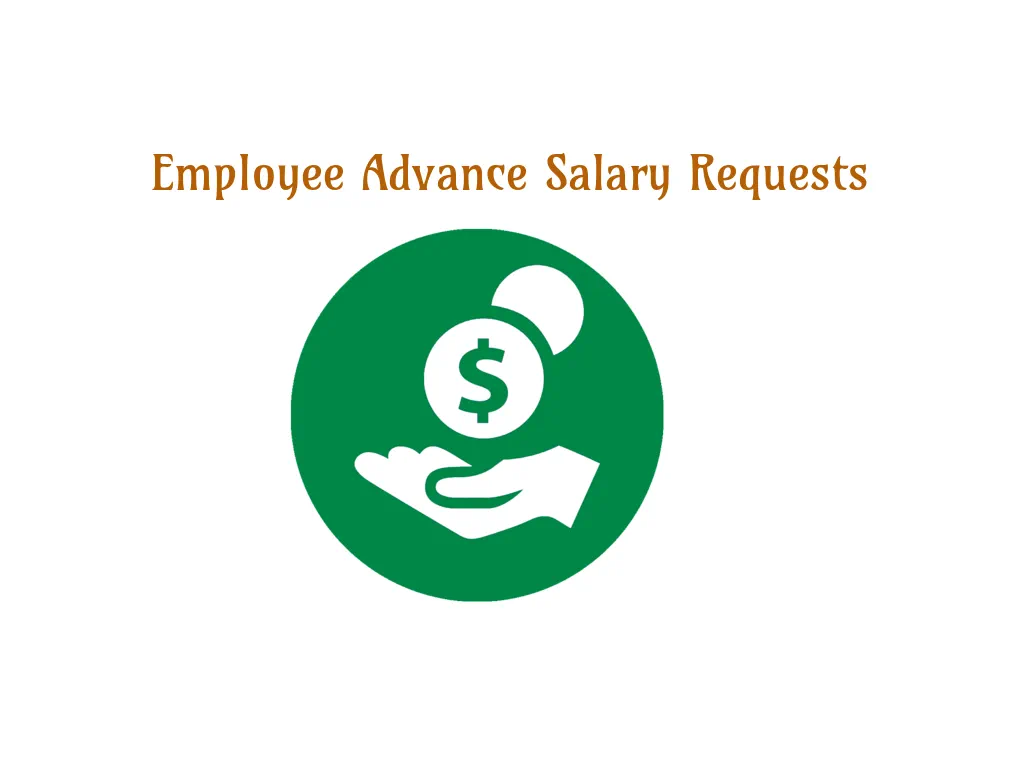 Employee Advance Salary Requests In Odoo