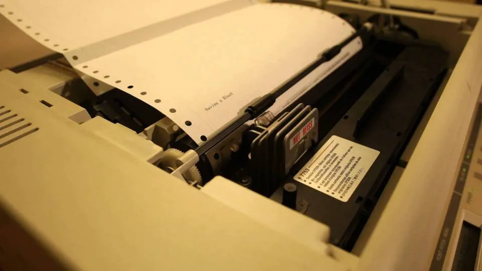 Direct Print to Dot Matrix Printer
