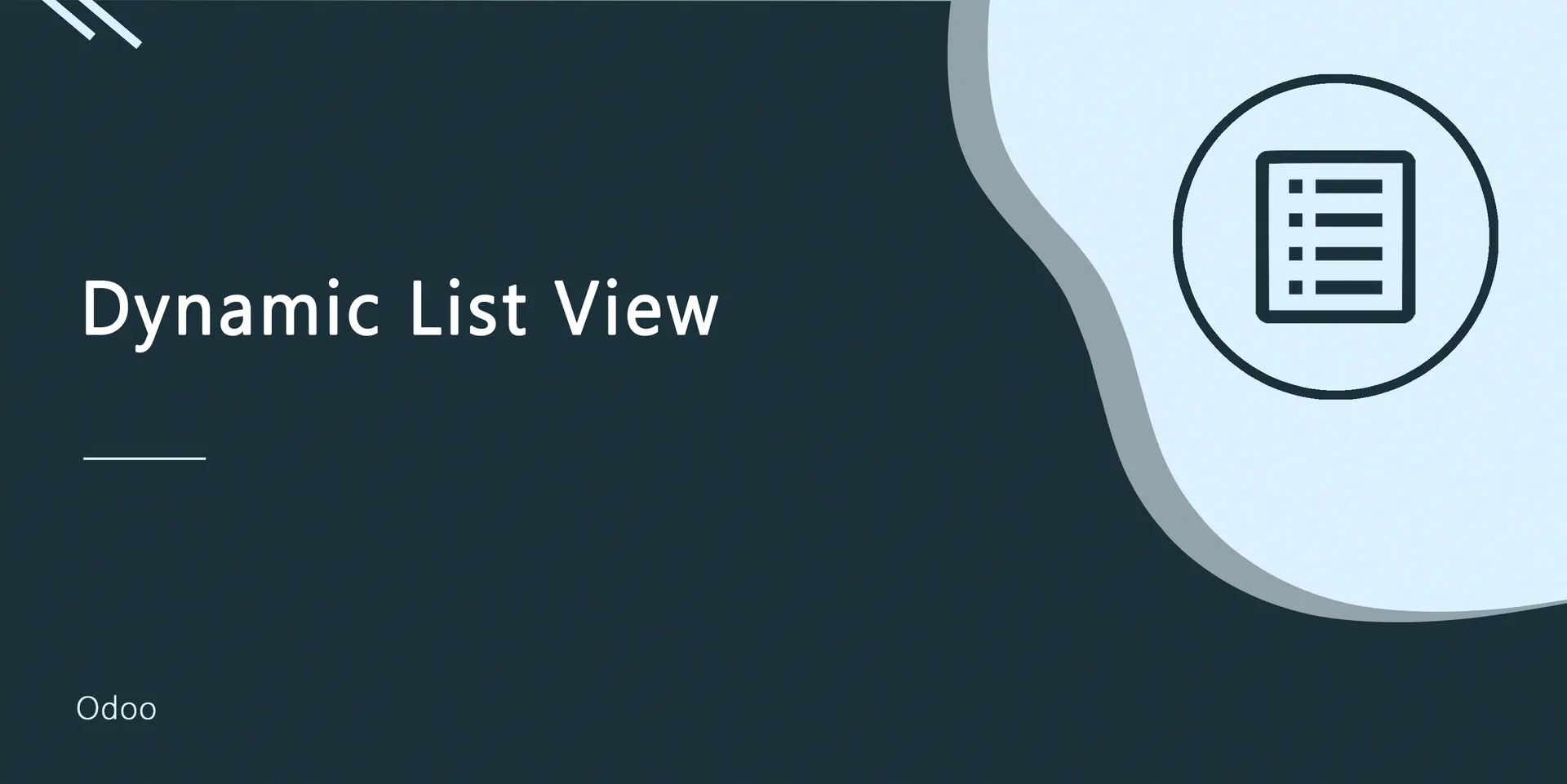Dynamic List View