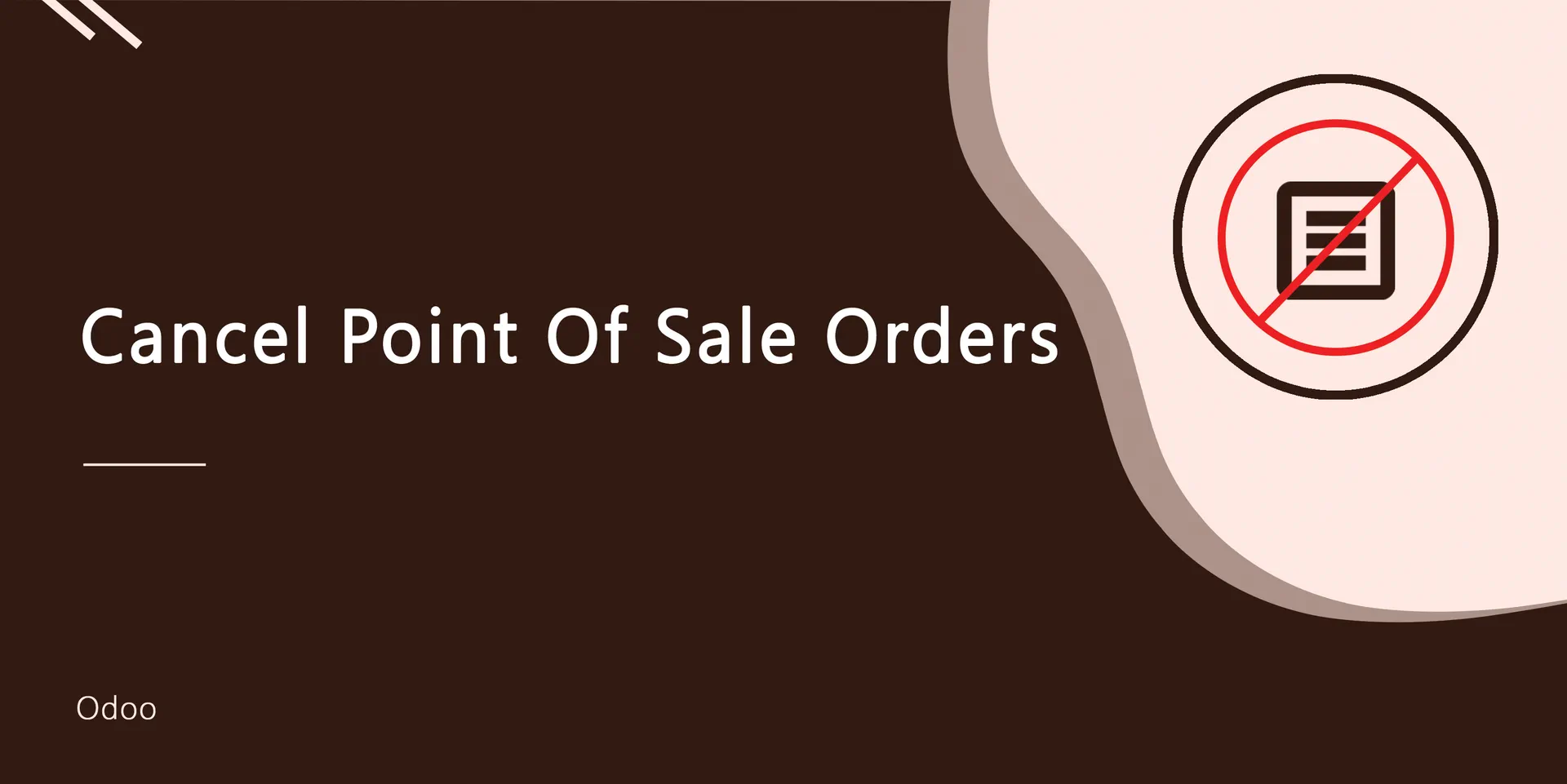 Cancel Point Of Sale Orders