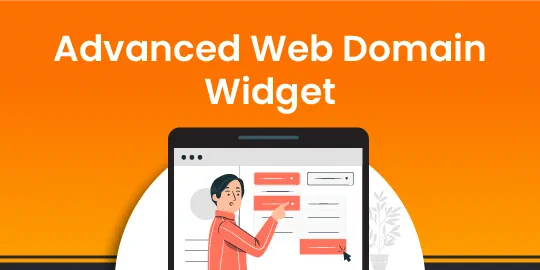 Advanced Web Domain Widget
